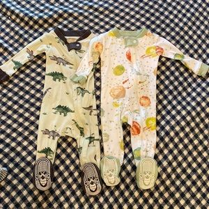 Burt’s bees baby pajama bundle